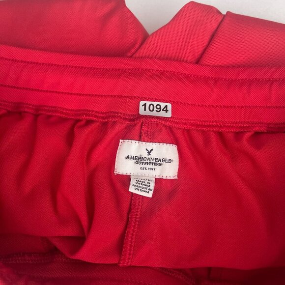 American Eagle Athletic Tracker Jogger Pants Side Zipper Ankle Pockets Women M - Picture 6 of 12